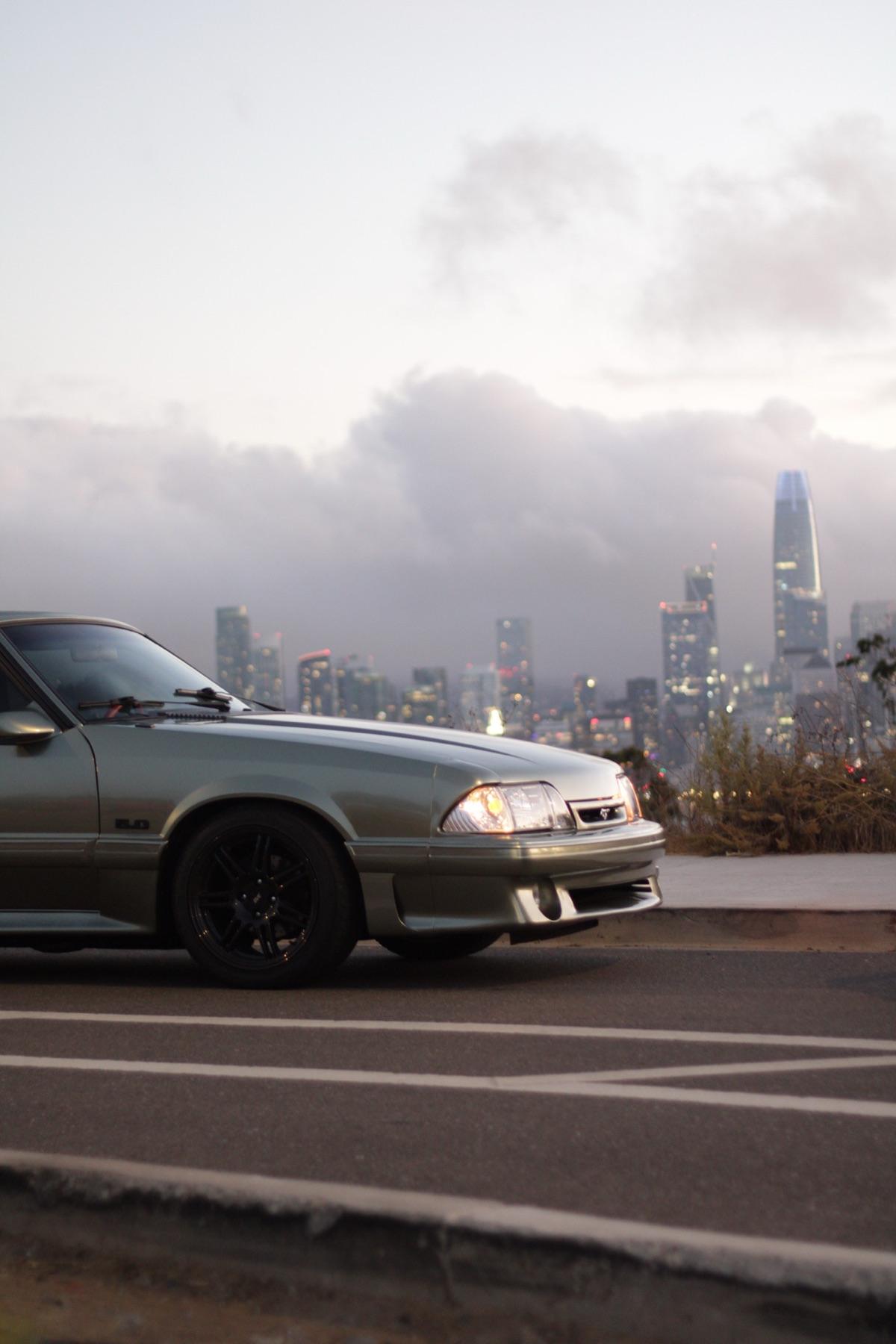 Ford Mustang (Fox Body) — Vinyl wrap